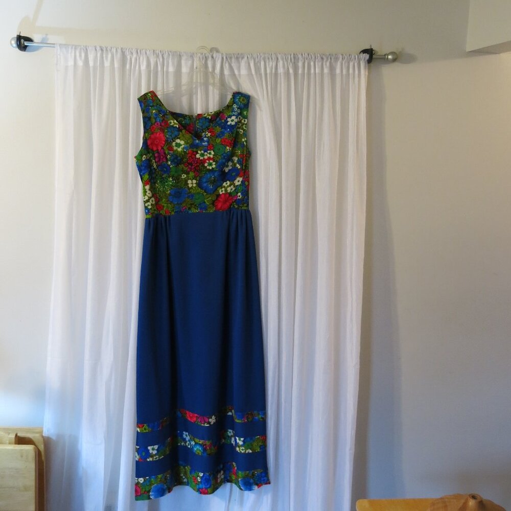 Melwine of Miami vintage hippie floral dress Size M